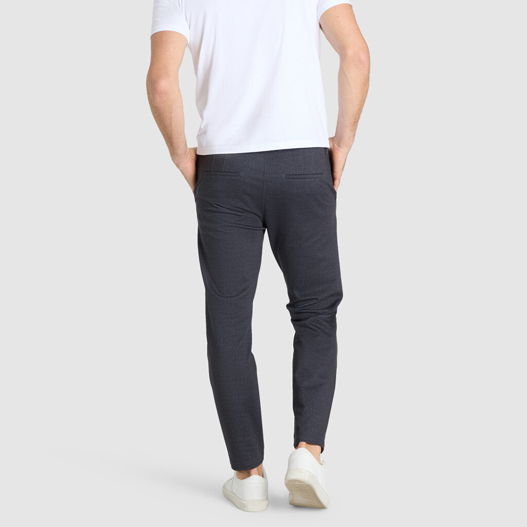 MAC Jeans MAC Griffin Printed Jersey, Dark Indigo Printed