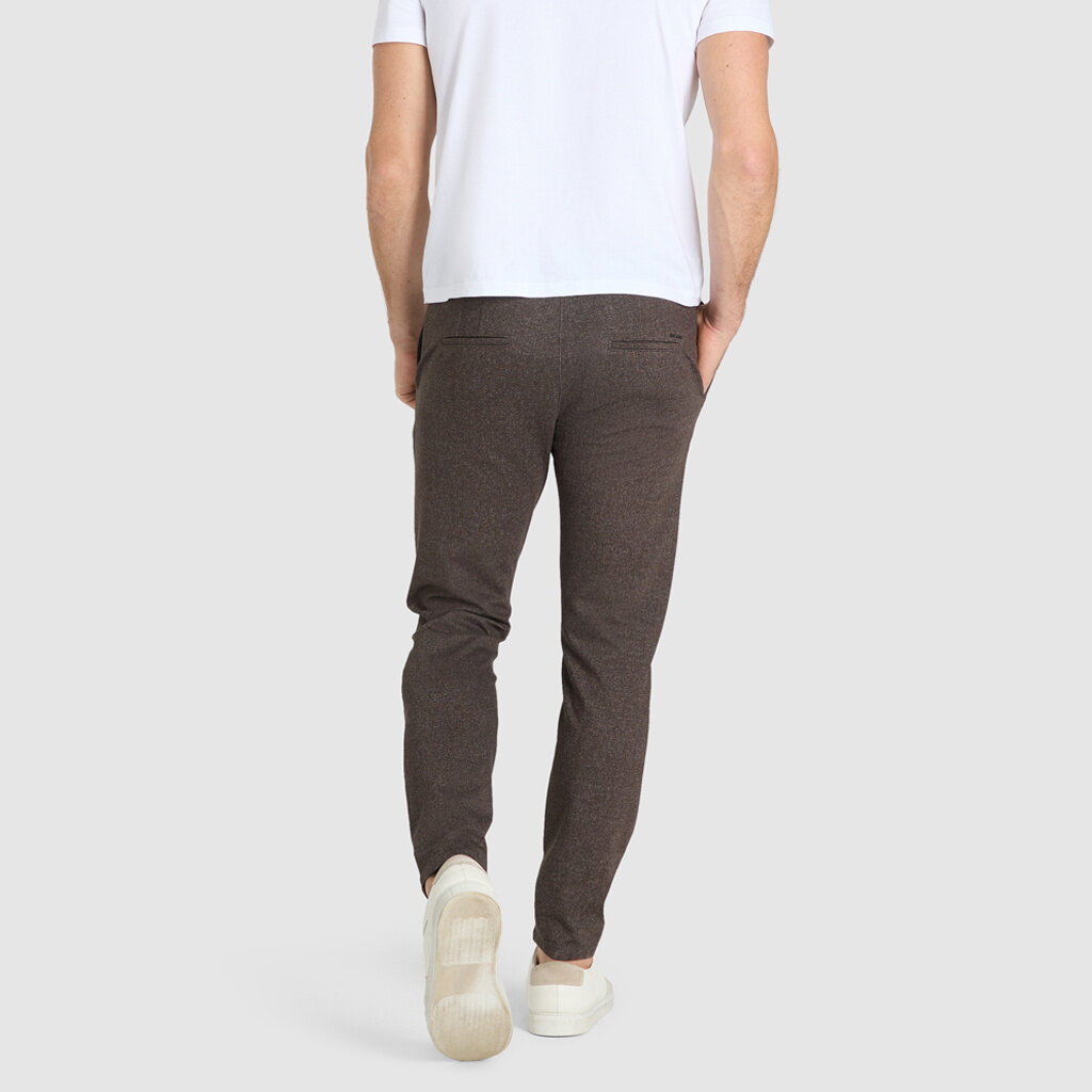 MAC Jeans MAC Griffin Printed Jersey, Mahagony Brown Printed