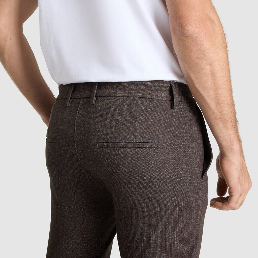 MAC Jeans MAC Griffin Printed Jersey, Mahagony Brown Printed