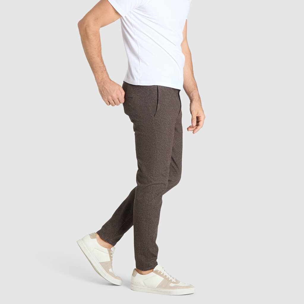 MAC Jeans MAC Griffin Printed Jersey, Mahagony Brown Printed