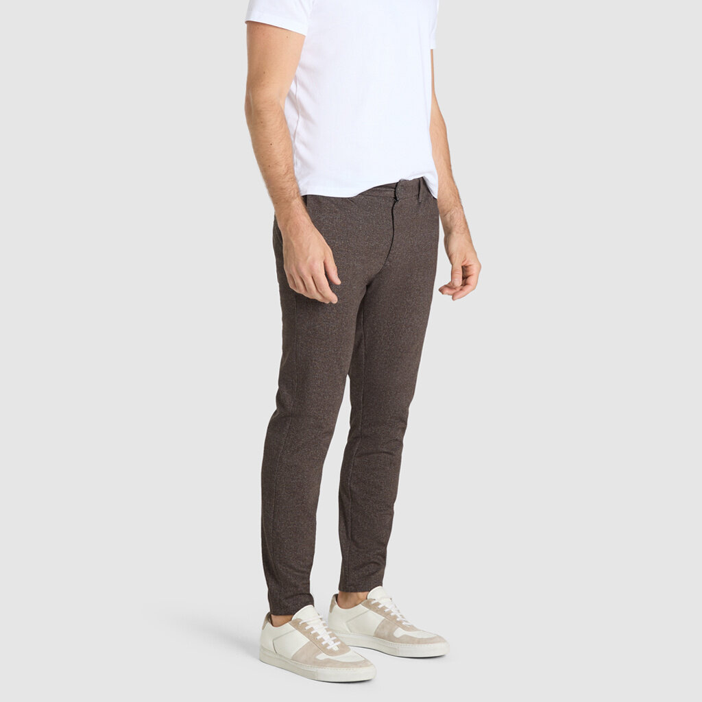 MAC Jeans MAC Griffin Printed Jersey, Mahagony Brown Printed