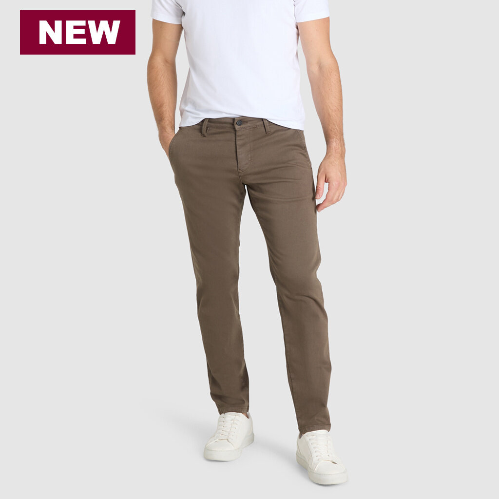 MAC Jeans MAC Macflexx  Ultimate Driver Pants, Chocolate Brown