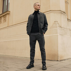MAC Jeans MAC Ultimate Traveller Pants  Carbonium Gabardine, Grey Stone