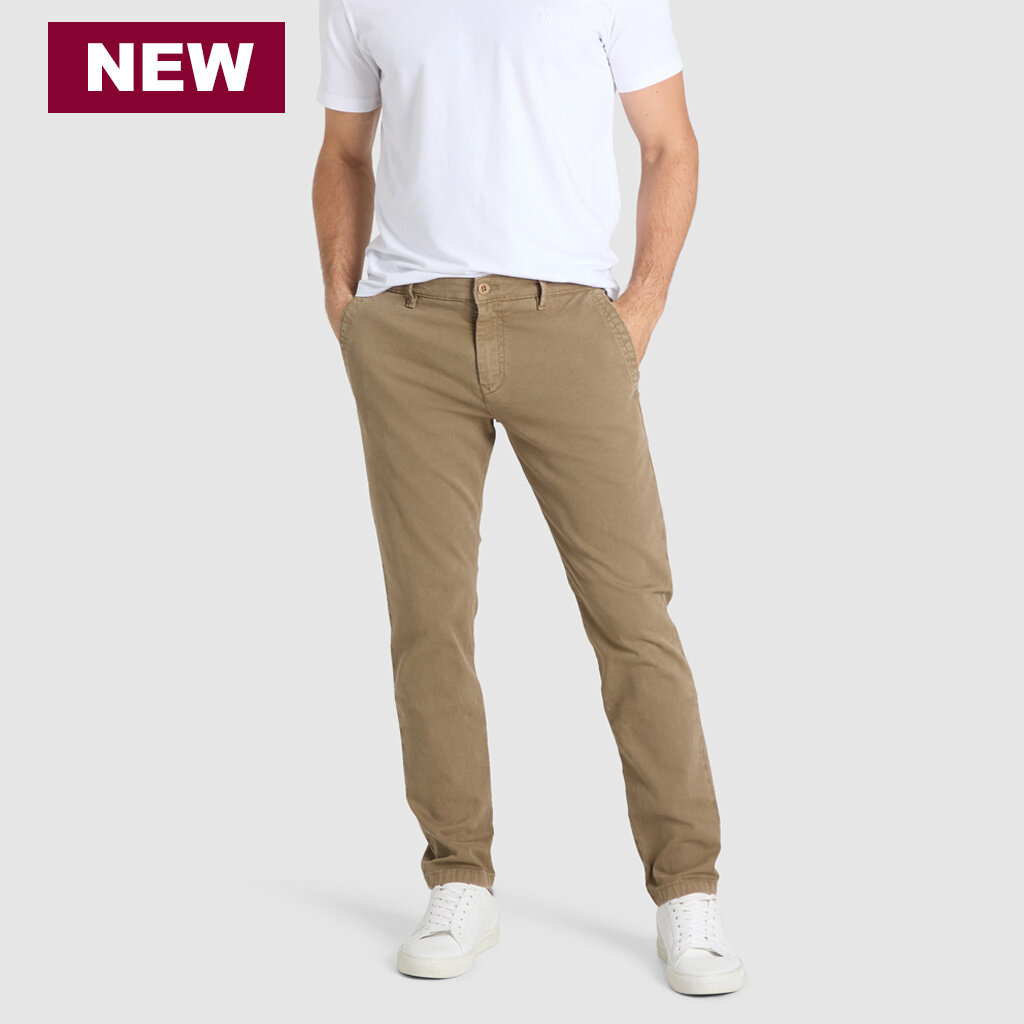 MAC Jeans Mac Lenny Cotton Micro Structure, Clay