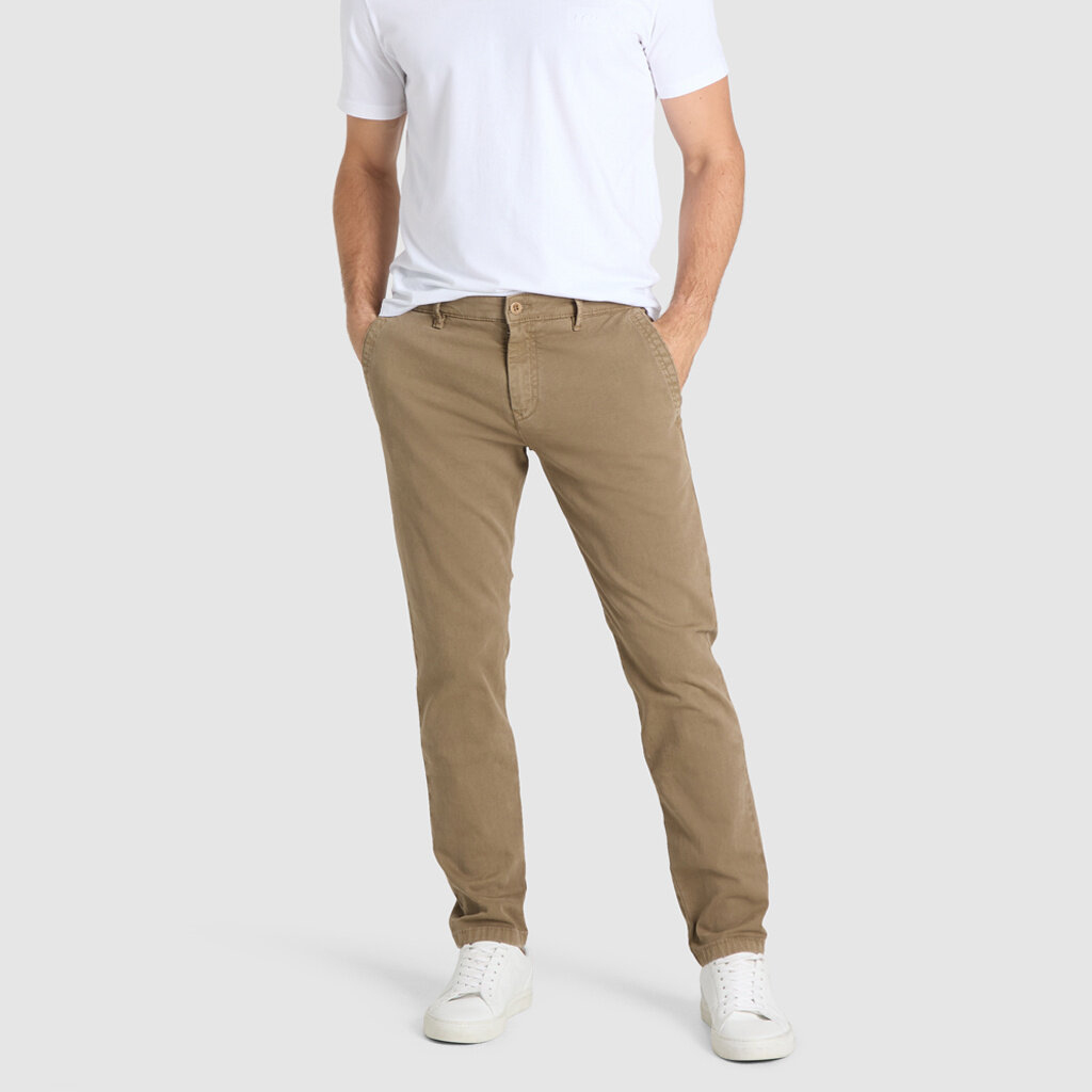 MAC Jeans Mac Lenny Cotton Micro Structure, Clay