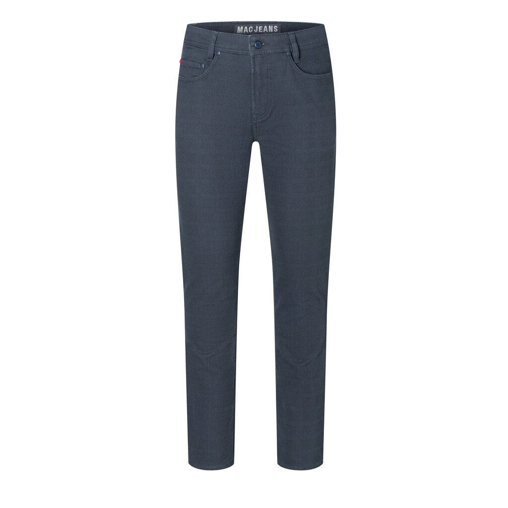 MAC Jeans MAC Jog'n Jeans Printed Sweat, Midnight Blue Check