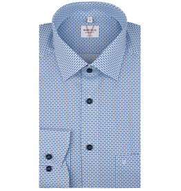 MarVelis MarVelis strijkvrij overhemd  met print Modern Fit, New Kent kraag