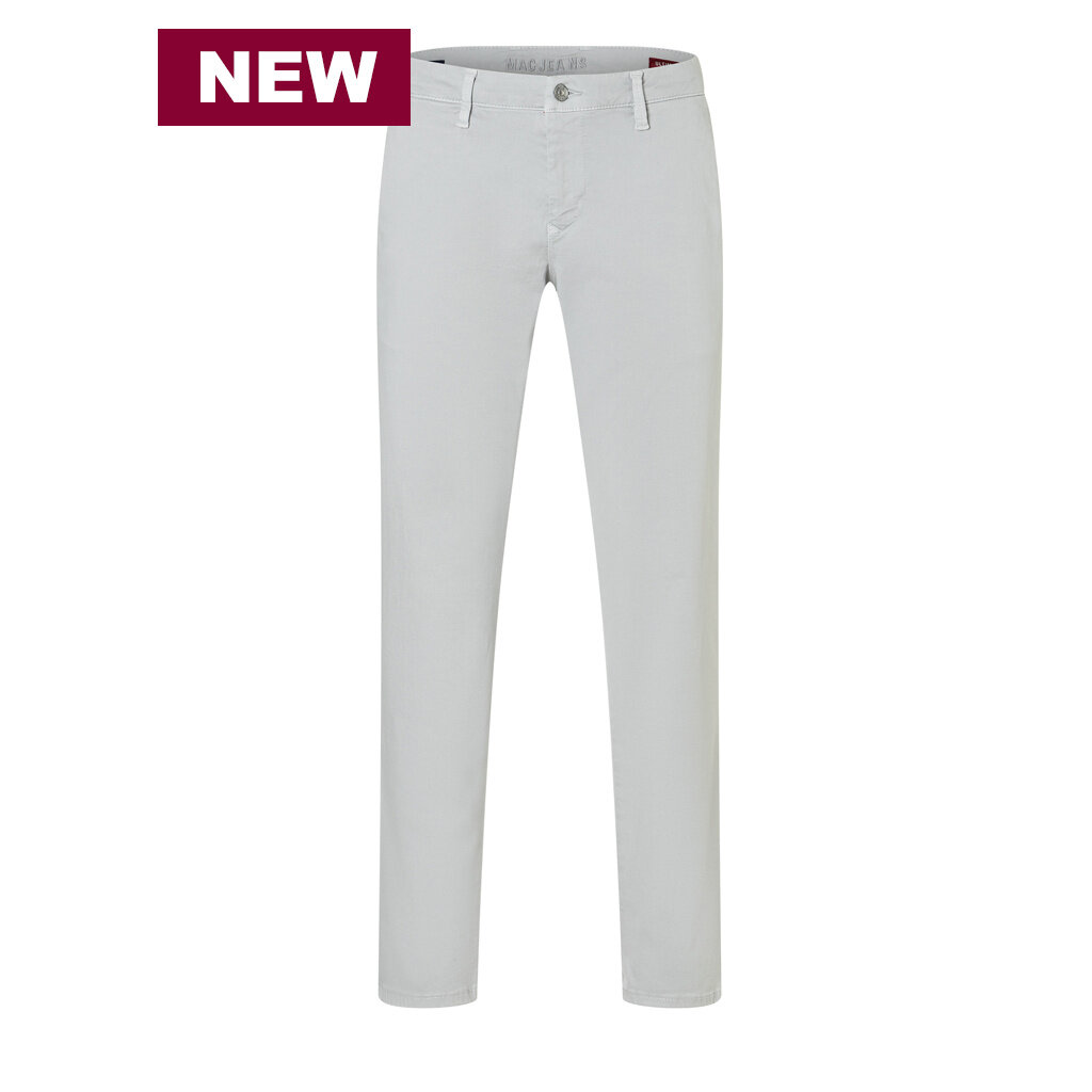 MAC Jeans MAC Macflexx  Driver Pants, Silver Grey