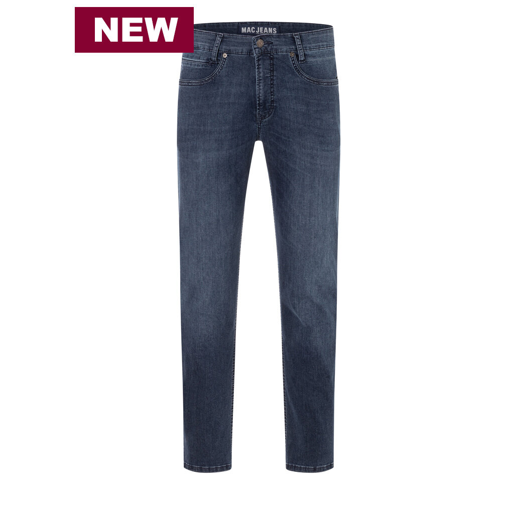 MAC Jeans MAC Arne Pipe Light Weight Denim, Deep Blue Od Grey