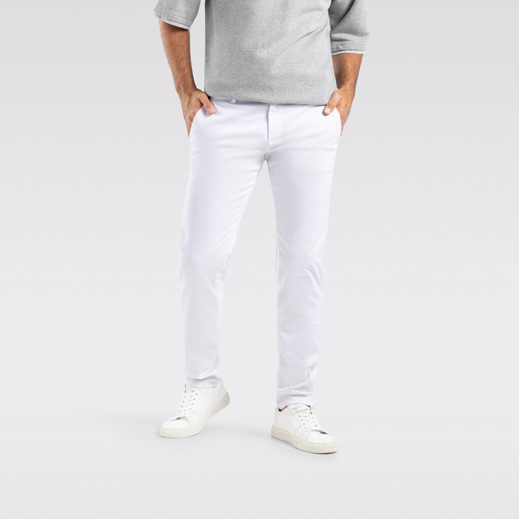 MAC Jeans MAC Macflexx  Driver Pants, White Denim