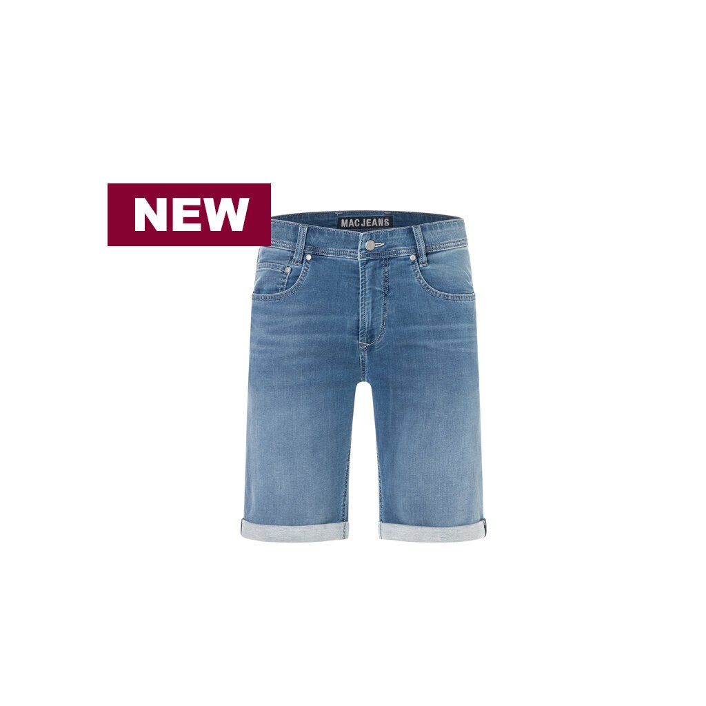 MAC Jeans MAC Jog'n Bermuda, Light Sweat Denim, Summer Blue Used Authentic