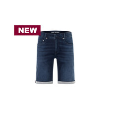 MAC Jeans MAC Jog'n Bermuda, Light Sweat Denim, Dark Blue Vintage Wash