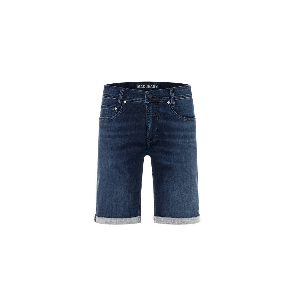 MAC Jeans MAC Jog'n Bermuda, Light Sweat Denim, Dark Blue Vintage Wash