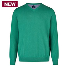 MarVelis MarVelis trui katoen groen V-hals