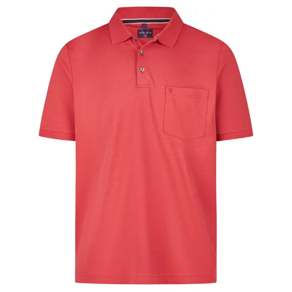 MarVelis MarVelis poloshirt quick-dry rood