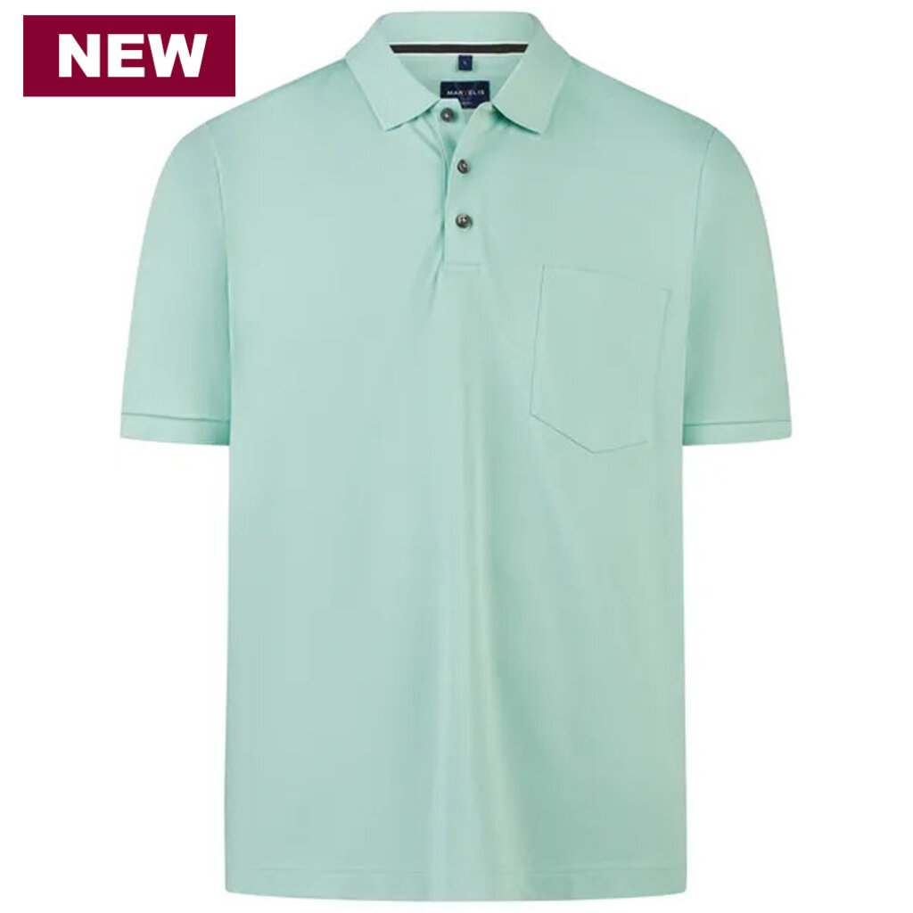 MarVelis MarVelis poloshirt quick-dry lichtgroen