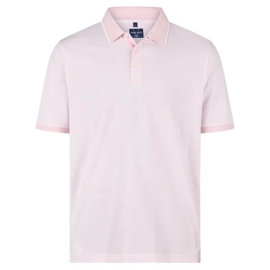 MarVelis MarVelis polo pique zacht roze
