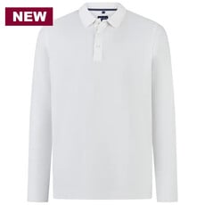 MarVelis MarVelis poloshirt quick-dry wit met lange mouw