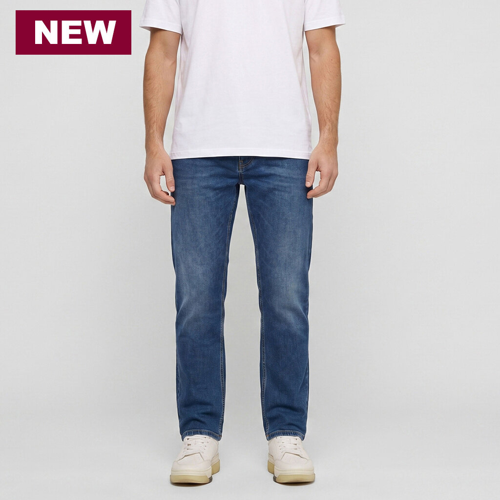MAC Jeans MAC Ultimate Driver Jeans Macflexx, Dark Blue Authentic Wash