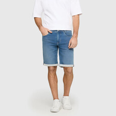 MAC Jeans MAC Jog'n Bermuda, Light Sweat Denim, Summer Blue Used Authentic