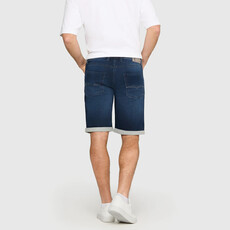 MAC Jeans MAC Jog'n Bermuda, Light Sweat Denim, Dark Blue Vintage Wash