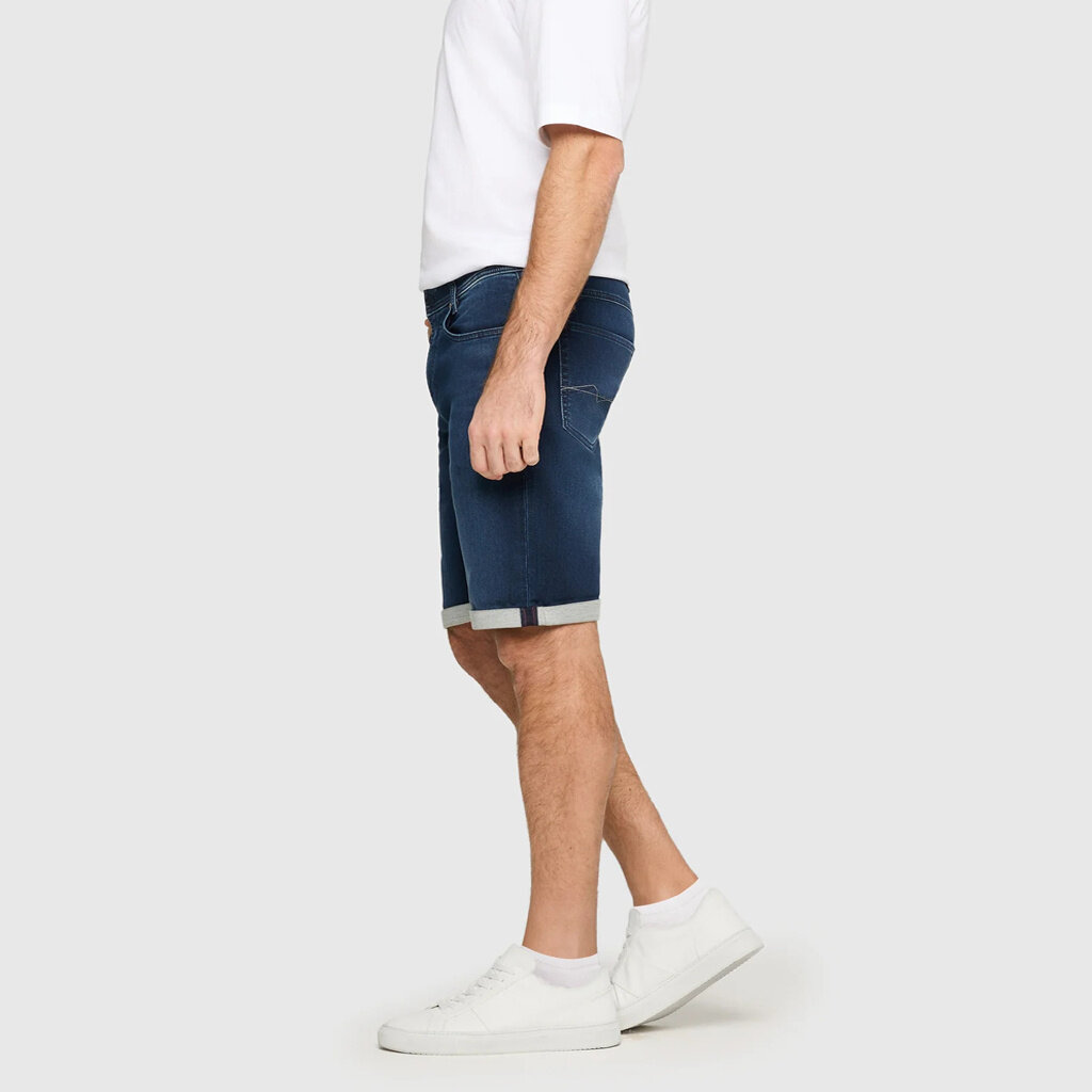 MAC Jeans MAC Jog'n Bermuda, Light Sweat Denim, Dark Blue Vintage Wash