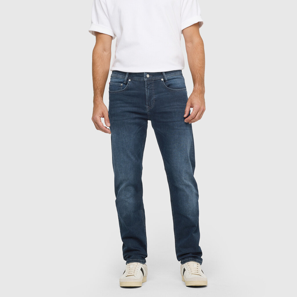 MAC Jeans MAC Ultimate Driver Jeans Macflexx, Blue Black Authentic Wash