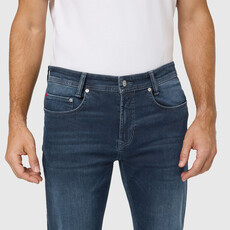 MAC Jeans MAC Ultimate Driver Jeans Macflexx, Blue Black Authentic Wash