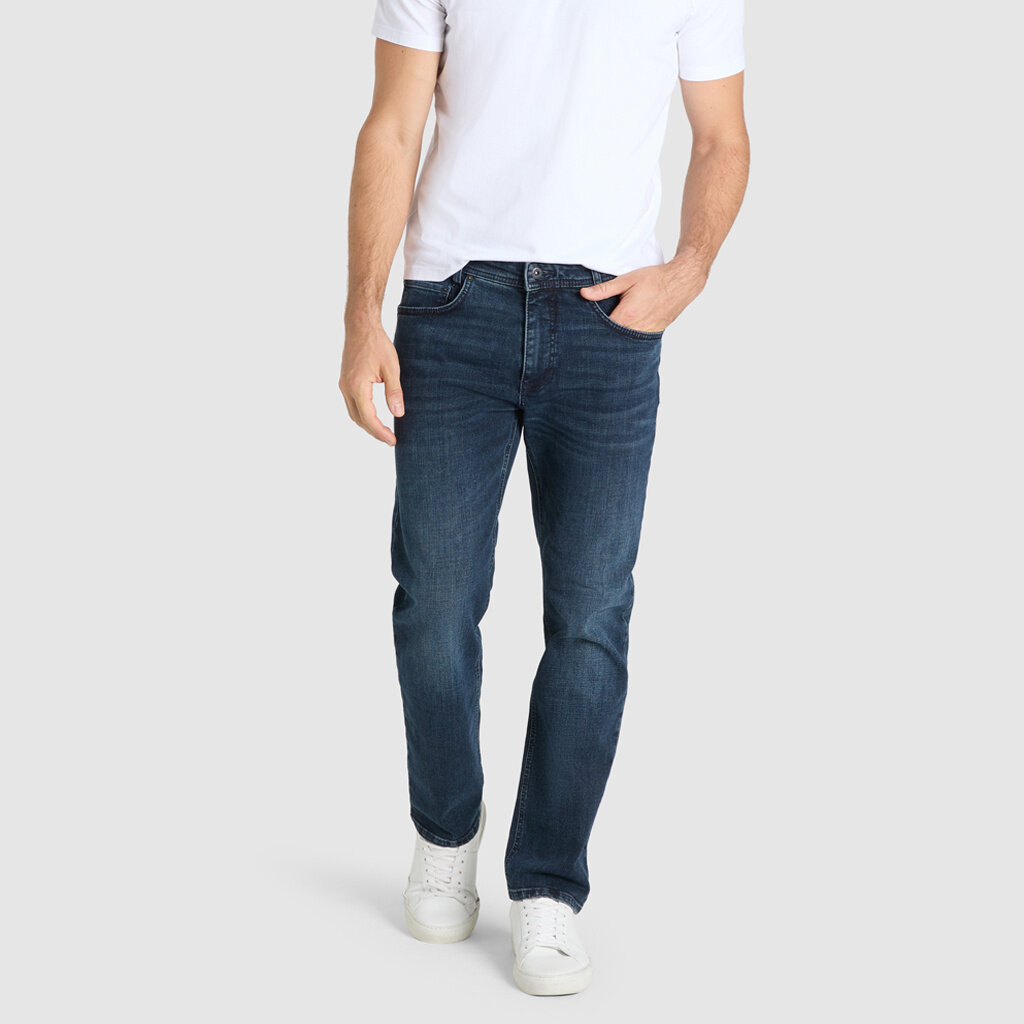 MAC Jeans MAC Arne Recycled Denim, Deep Blue Authentic Used