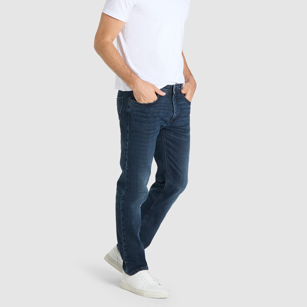 MAC Jeans MAC Arne Recycled Denim, Deep Blue Authentic Used