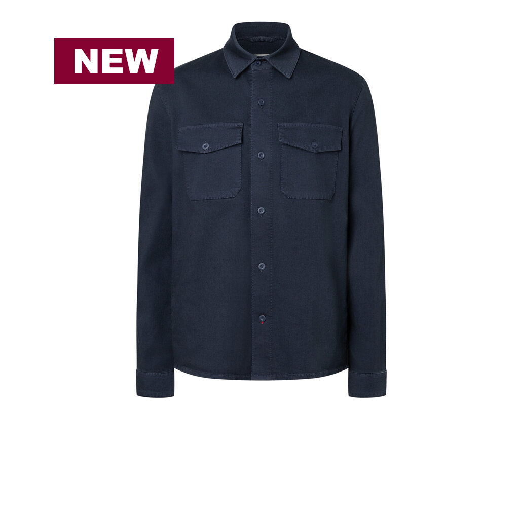 MAC Jeans MAC Ultimate Driver Macflexx Overshirt, Midnight Blue