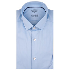 MarVelis MarVelis Performance Easy to Wear overhemd blue Modern Fit, New Kent kraag