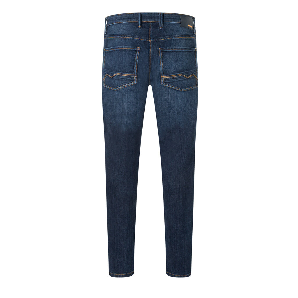 MAC Jeans  MAC Arne Pipe Hemp Denim, Dark Blue 3D Wash
