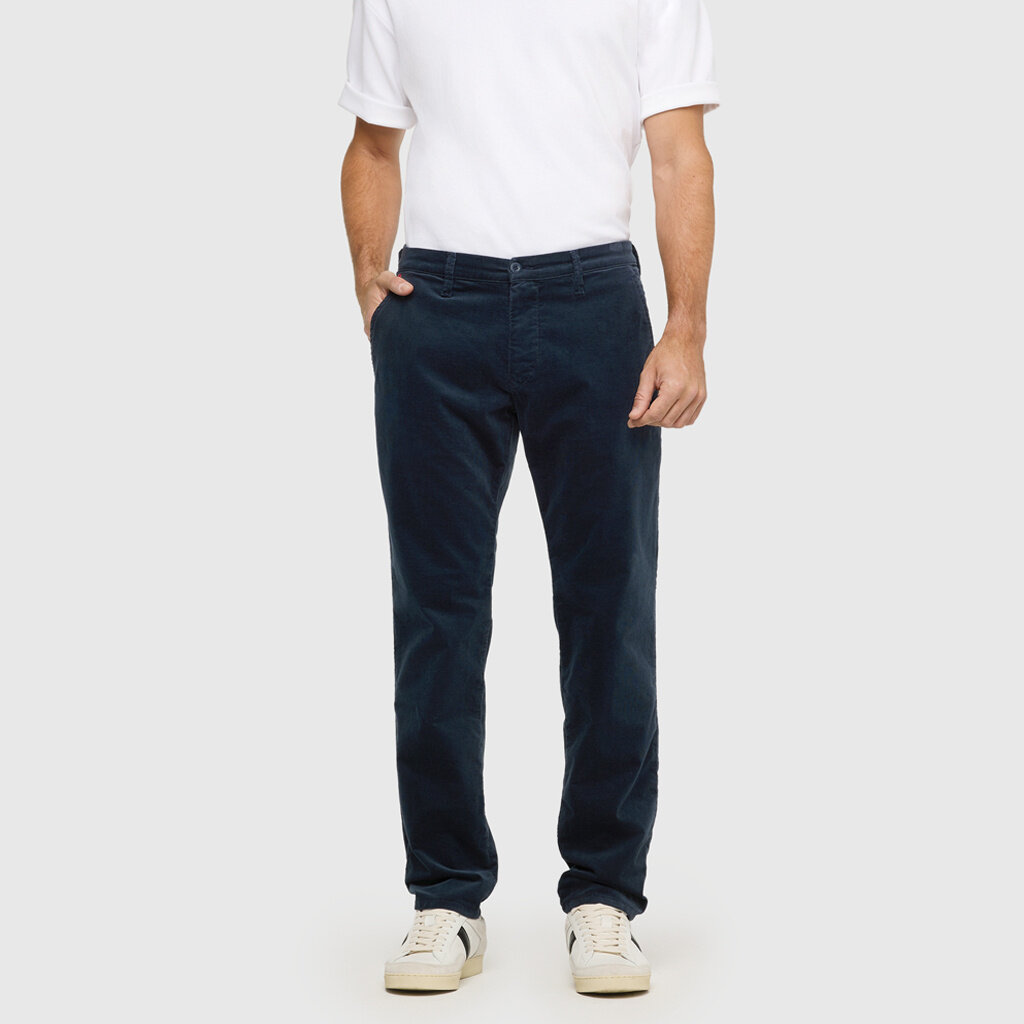 MAC Jeans MAC  Ultimate Driver Pants Drivers Corduroy, Midnight Blue