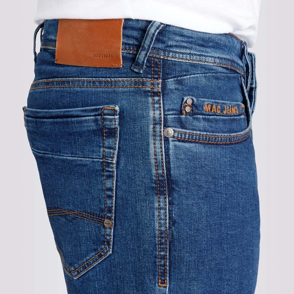 MAC Jeans MAC Ben Authentic Denim, Dark Stonewash