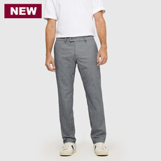 MAC Jeans MAC Lennox Wooly Herringbone, Light Storm Grey Herringb