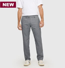 MAC Jeans MAC Lennox Wooly Herringbone, Light Storm Grey Herringb