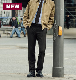 MAC Jeans MAC Lennox Wooly Herringbone, Mahagony Brown Herringbon