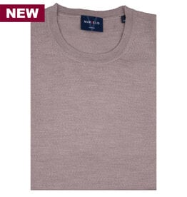 MarVelis MarVelis Merino Wol Trui O-hals, beige