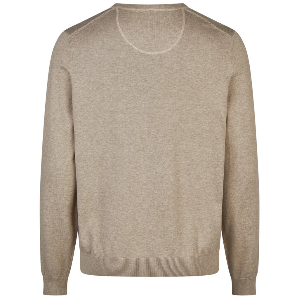 MarVelis MarVelis trui katoen beige V-hals