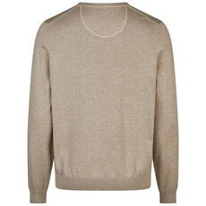 MarVelis MarVelis trui katoen beige V-hals