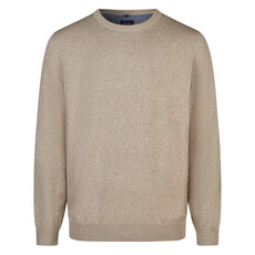 MarVelis MarVelis trui katoen beige O-hals