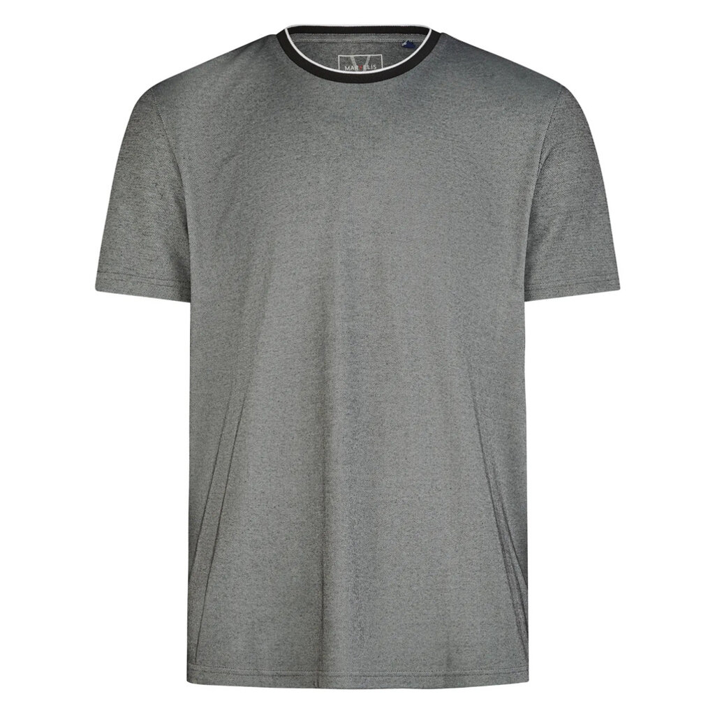 MarVelis Marvelis Modern Fit T-shirts zwart , O-hals