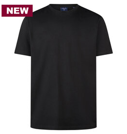 MarVelis Marvelis Modern Fit T-shirts zijdeglans zwart , O-hals