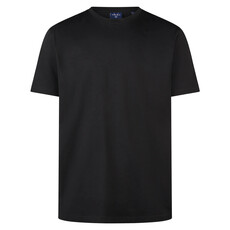 MarVelis Marvelis Modern Fit T-shirts zijdeglans zwart , O-hals