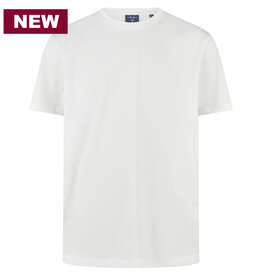 MarVelis Marvelis Modern Fit T-shirts zijdeglans wit, O-hals