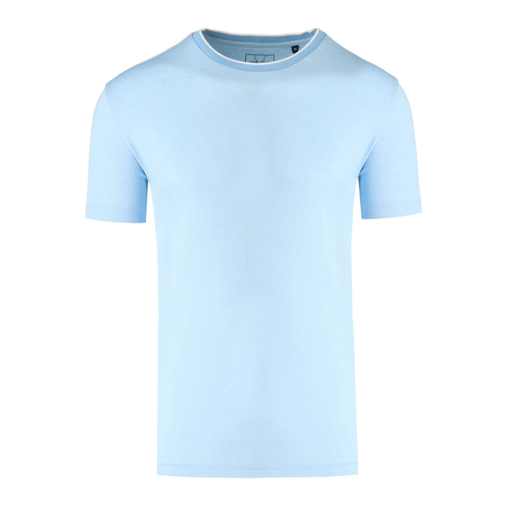 MarVelis Marvelis Modern Fit T-shirts gemeleerd lichtblauw , O-hals