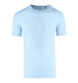 MarVelis Marvelis Modern Fit T-shirts gemeleerd lichtblauw , O-hals