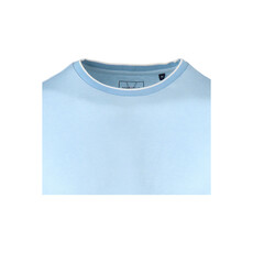MarVelis Marvelis Modern Fit T-shirts gemeleerd lichtblauw , O-hals