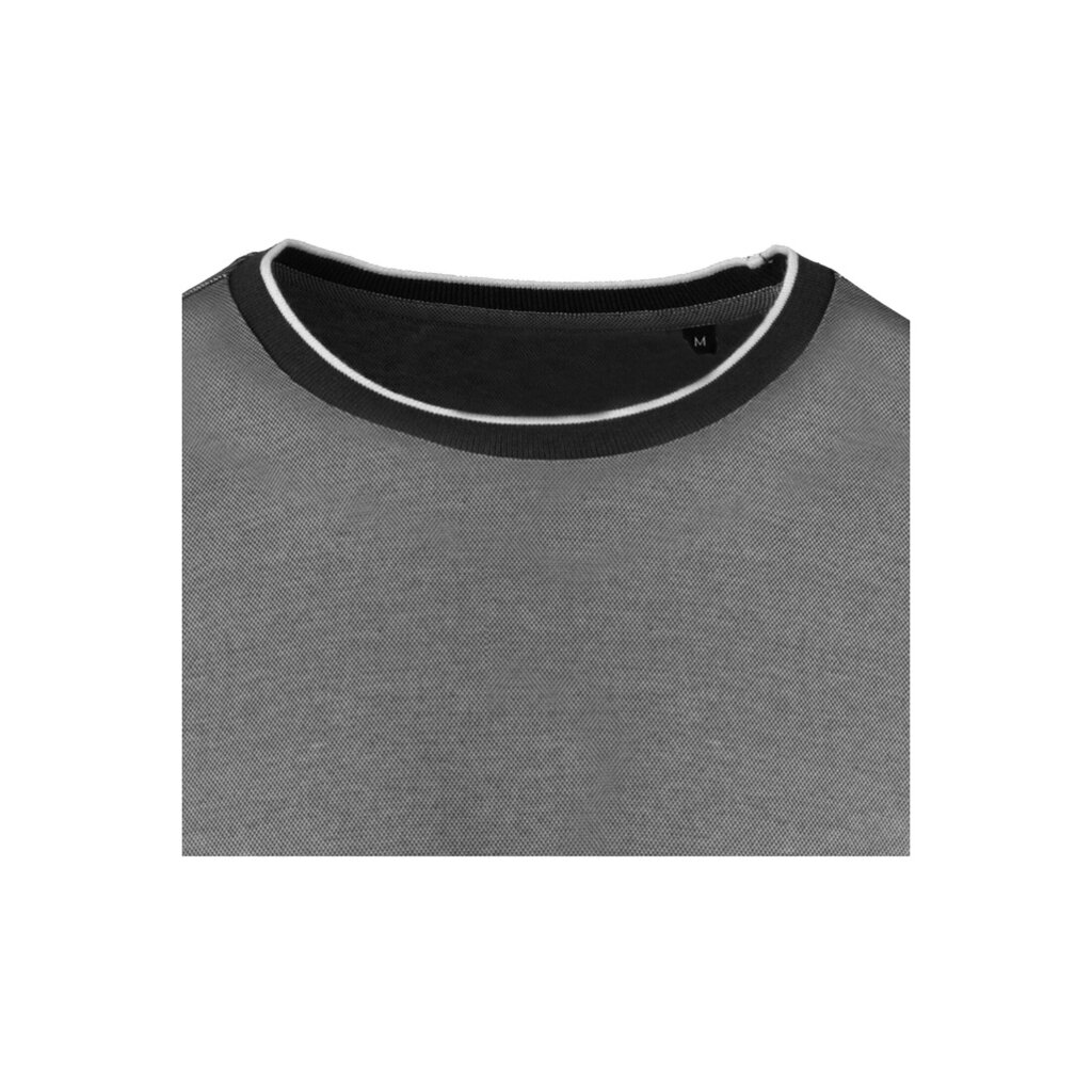 MarVelis Marvelis Modern Fit T-shirts gemeleerd  zwart , O-hals